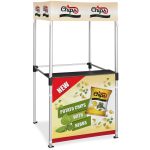 Ovation Sublimated Gazebo 1m X 1m Kiosk - 1 Half-Wall Skin - Image 8