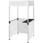 Ovation Sublimated Gazebo 1m X 1m Kiosk - 3 Half-Wall Skins - Image 10