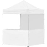 Ovation Sublimated Gazebo 2m X 2m - 3 Half-Wall Skins - 1 Full-Wall Skin - Image 6