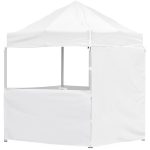 Ovation Sublimated Gazebo 2m X 2m Petite Frame - 3 Half-Wall Skins - 1 Full Wall Skin - Image 2