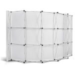 Legend Curved Banner Wall with Wings 3.5m x 2.25m - Image 10