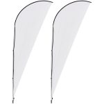 Legend 2m Sharkfin Flying Banner (Set of 2) - Image 7