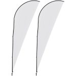 Legend 4m Sharkfin Flying Banner (Set of 2) - Image 6