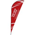 Legend 2M Sublimated Sharkfin Double-Sided Flying Banner - 1 complete unit - Image 10