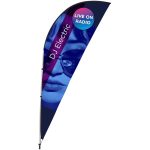 Legend 3M Sublimated Sharkfin Double-Sided Flying Banner - 1 complete unit - Image 10