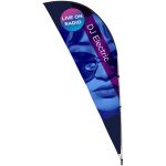 Legend 3M Sublimated Sharkfin Double-Sided Flying Banner - 1 complete unit - Image 5