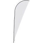 Legend 4M Sublimated Sharkfin Double-Sided Flying Banner - 1 complete unit - Image 6
