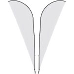 Legend 4M Sublimated Sharkfin Double-Sided Flying Banner - 1 complete unit - Image 10