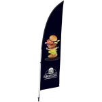 Legend 2M Sublimated Arcfin Double-Sided Flying Banner - 1 complete unit - Image 7