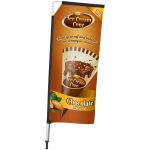 Legend 2M Sublimated Telescopic Double-Sided Flying Banner - 1 complete unit - Image 6