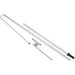 Legend 2M Sublimated Telescopic Double-Sided Flying Banner - 1 complete unit - Image 7