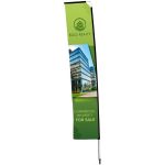 Legend 4M Sublimated Telescopic Double-Sided Flying Banner - 1 complete unit - Image 8