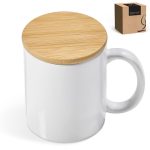 Okiyo Sozo Bamboo & Ceramic Sublimation Coffee Mug - 330ml - Image 21