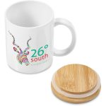 Okiyo Sozo Bamboo & Ceramic Sublimation Coffee Mug - 330ml - Image 19