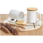 Okiyo Sozo Bamboo & Ceramic Sublimation Coffee Mug - 330ml - Image 4