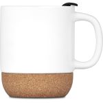 Serendipio Sienna Cork & Ceramic Sublimation Coffee Mug - 340ml - Image 11