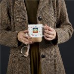 Serendipio Sienna Cork & Ceramic Sublimation Coffee Mug - 340ml - Image 9