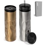 Serendipio Fire & Ice Stainless Steel & Plastic 2-In-1 Tumbler - 435ml - Image 7