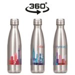 Serendipio Discovery Stainless Steel Vacuum Water Bottle - 500ml - Image 2