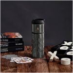 Serendipio Binary Stainless Steel & Plastic Double-Wall Tumbler - 450ml - Image 6