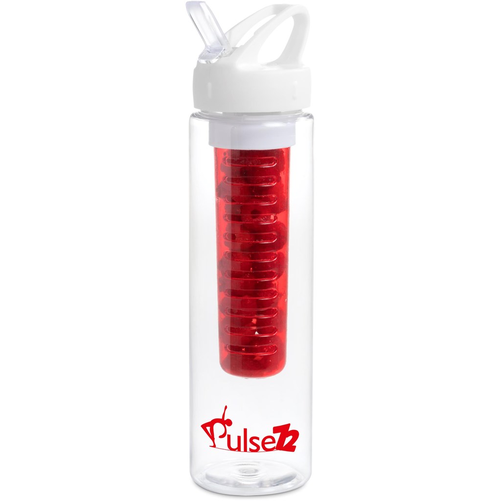 Zest Plastic Infuser Bottle - 750ml - Red Zest Plastic Infuser Bottle - 750ml - Red - Image 1