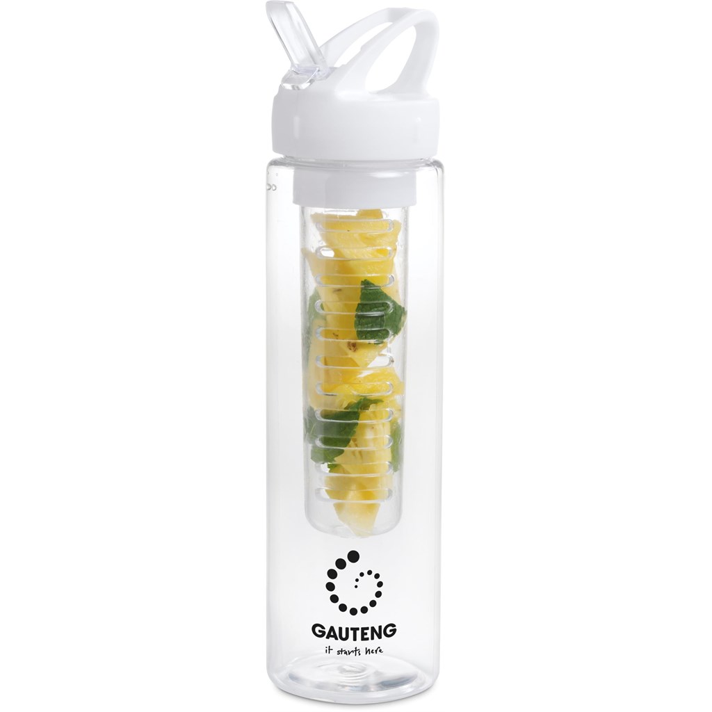 Zest Plastic Infuser Bottle - 750ml - Transparent Zest Plastic Infuser Bottle - 750ml - Transparent - Image 1