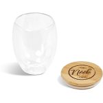Okiyo Moco Glass & Bamboo Double-Wall Cup - 350ml - Image 16
