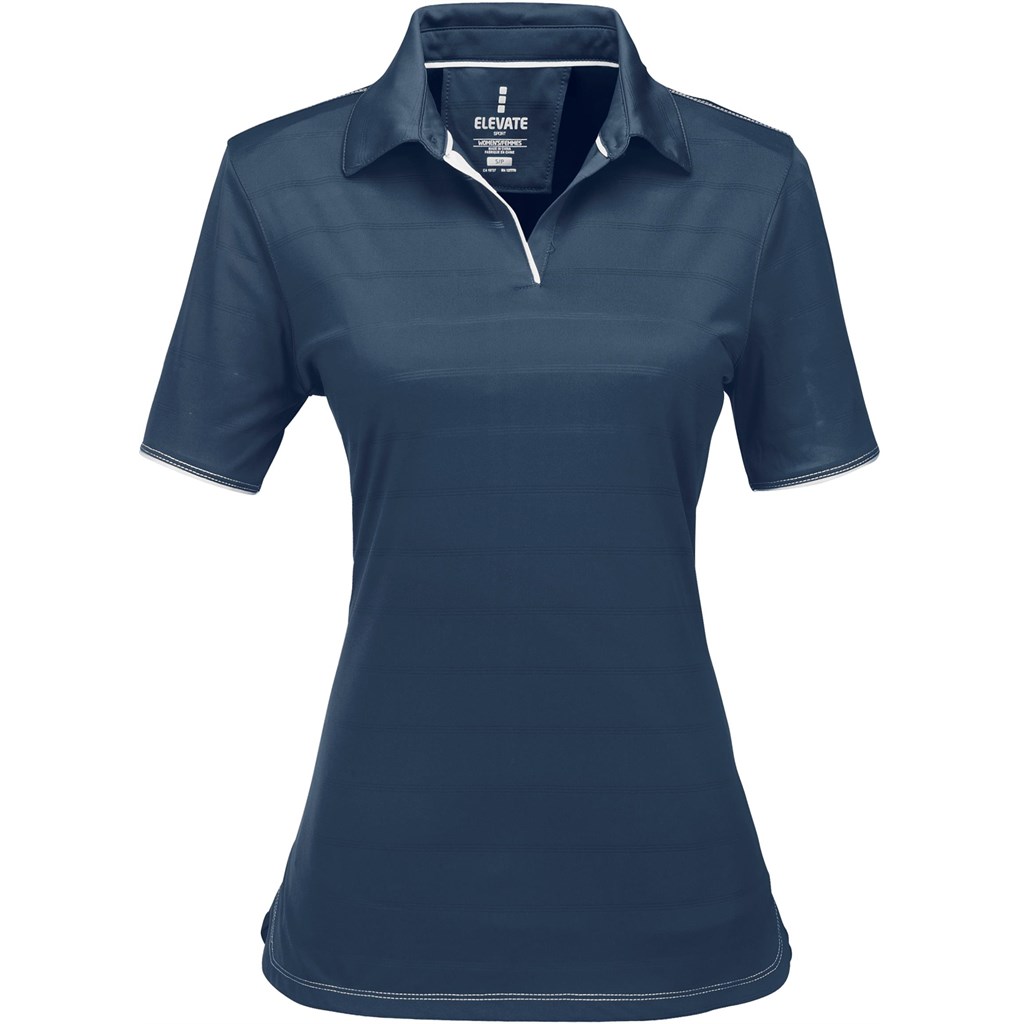 Ladies Prescott Golf Shirt - Blue Ladies Prescott Golf Shirt - Blue - Image 1