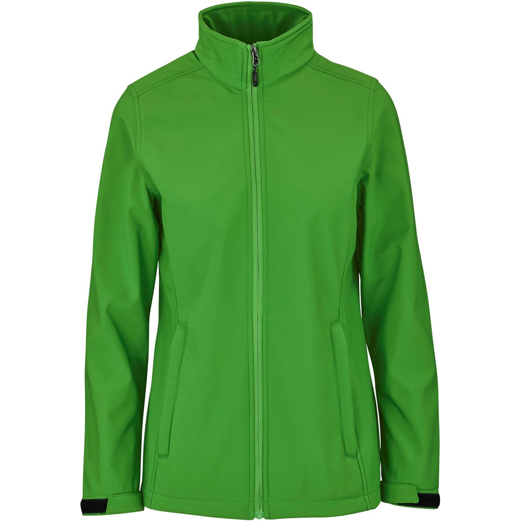 Ladies Maxson Softshell Jacket - Green Ladies Maxson Softshell Jacket - Green - Image 1
