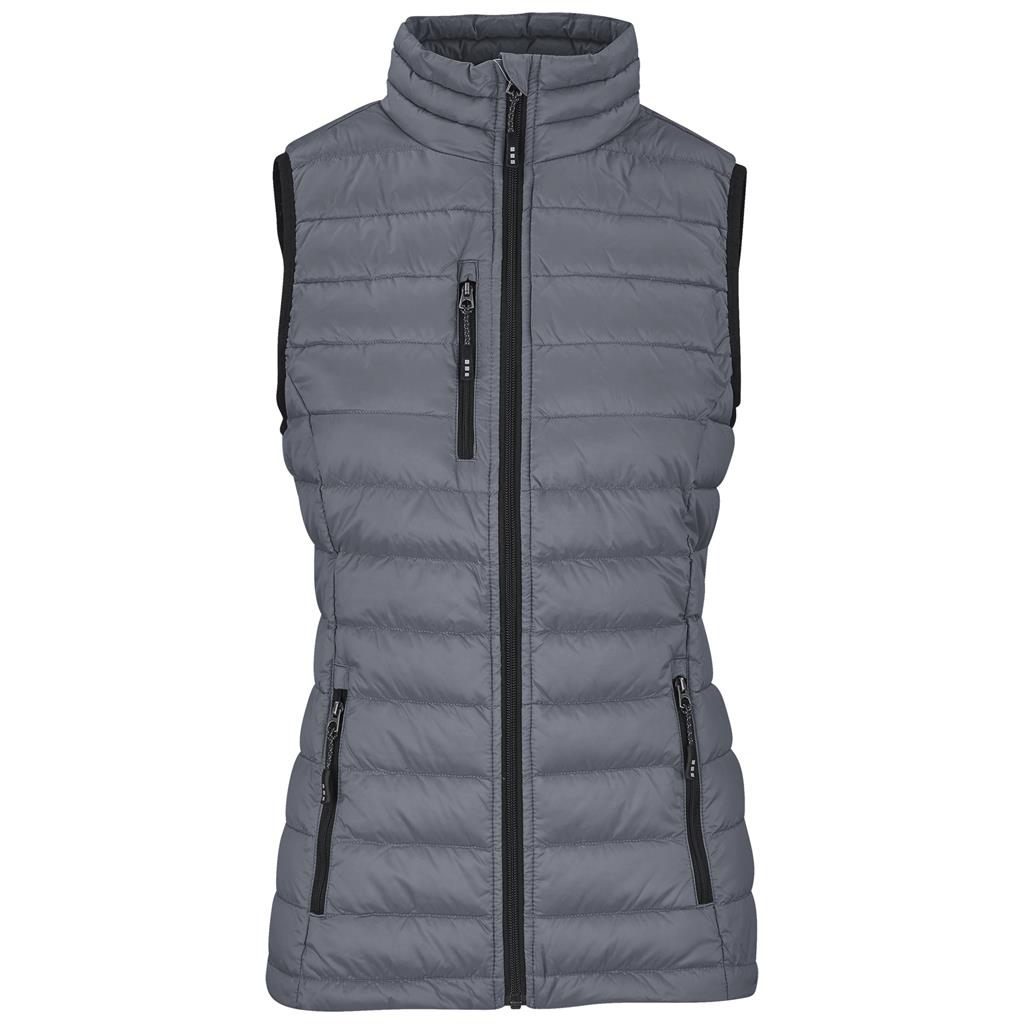 Ladies Scotia Bodywarmer - Grey Ladies Scotia Bodywarmer - Grey - Image 1