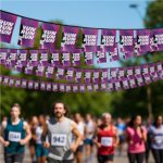 Sublimated Single-Sided Polyester Rectangle Bunting - 10m - Image 3