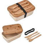 Kooshty Natura Plus Bamboo Fibre Lunch Box Set - Image 9