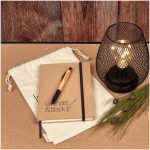 Okiyo Noto Cork & Bamboo Notebook & Pen Set - Image 6