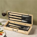 Okiyo Yakiniku Bamboo 5-Piece Braai Set - Image 7