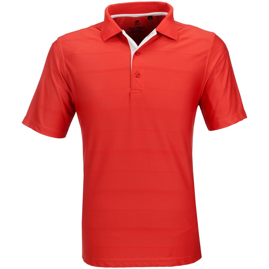 Mens Admiral Golf Shirt - Red Mens Admiral Golf Shirt - Red - Image 1