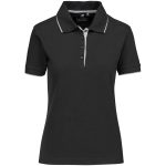 Ladies Wentworth Golf Shirt - Black - Image 2