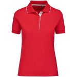 Ladies Wentworth Golf Shirt - Red - Image 2