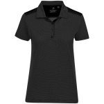 Ladies Sterling Ridge Golf Shirt - Black - Image 4