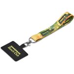Altitude Rambler Single-Sided Sublimated Satin Wrist Phone Strap - Image 23