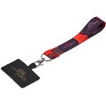 Altitude Rambler Single-Sided Sublimated Satin Wrist Phone Strap - Image 2