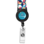 Altitude Badge Reel Single-Sided Sublimated Satin Lanyard - Image 6