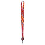 Altitude Badge Reel Single-Sided Sublimated Satin Lanyard - Image 3