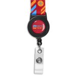 Altitude Badge Reel Single-Sided Sublimated Satin Lanyard - Image 2