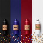 Kooshty Bermuda Kork Recycled Stainless Steel Water Bottle - 800ml - Image 2