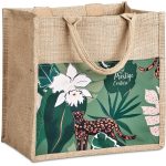 Okiyo Nuri Sublimated Pocket Jute Tote - Image 2