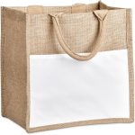 Okiyo Nuri Sublimated Pocket Jute Tote - Image 7