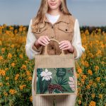 Okiyo Nuri Sublimated Pocket Jute Tote - Image 4