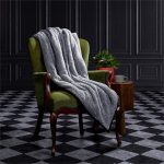 Serendipio Tranquil Sherpa Fleece Blanket - Image 5