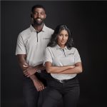 Ladies Alex Varga Zenith Golf Shirt - Image 2