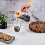 Okiyo Osu Glass & Bamboo Coffee Plunger - 350ml - Image 11